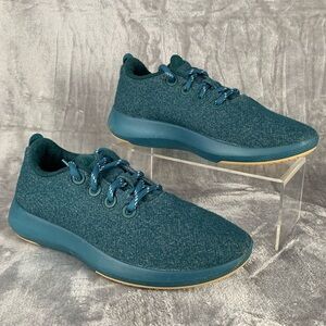 Allbirds Wool Runners Womens‎ Size 9 Teal Comfort Sneakers Merino Upper